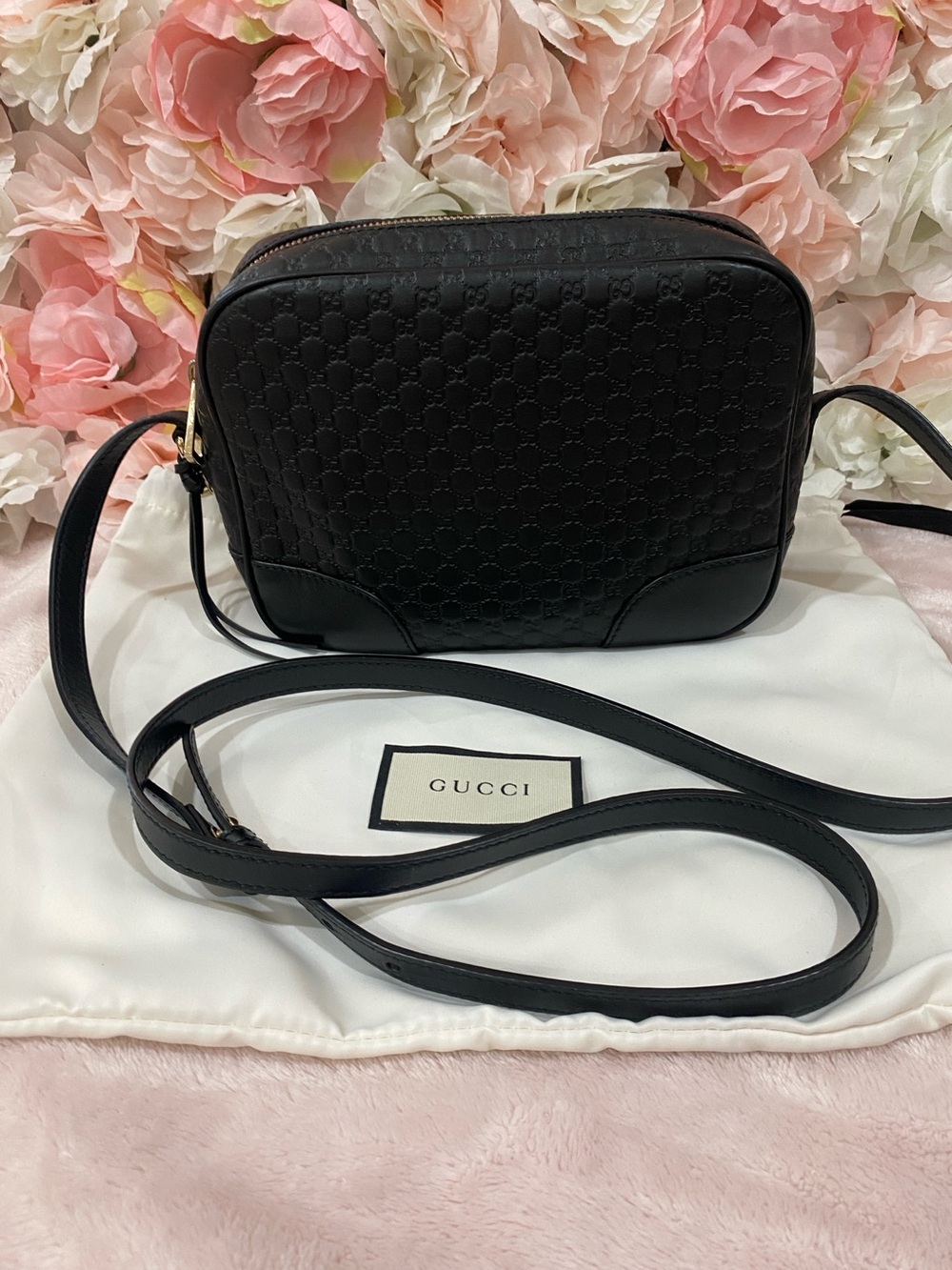 Gucci Microguccissima Mini Bree Messenger Bag